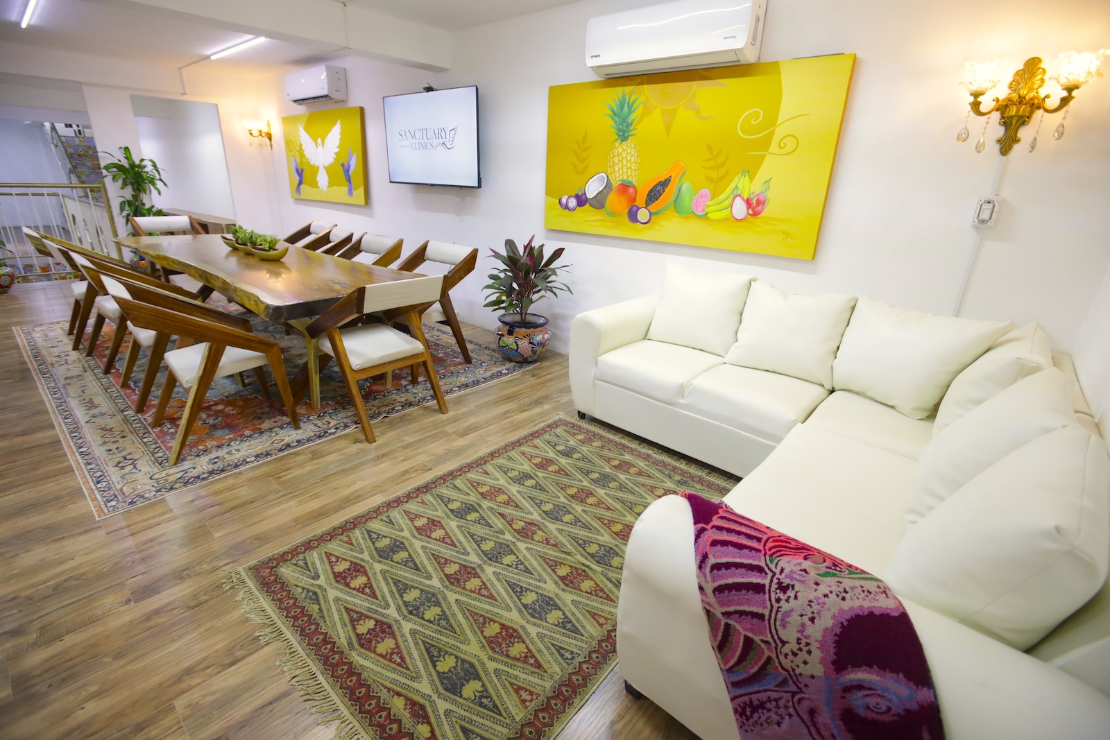 Bedroom inside Sanctuary Cozumel