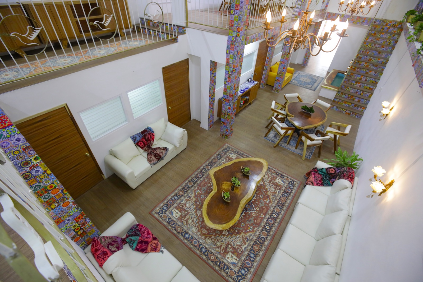 Interior space at Sanctuary Cozumel