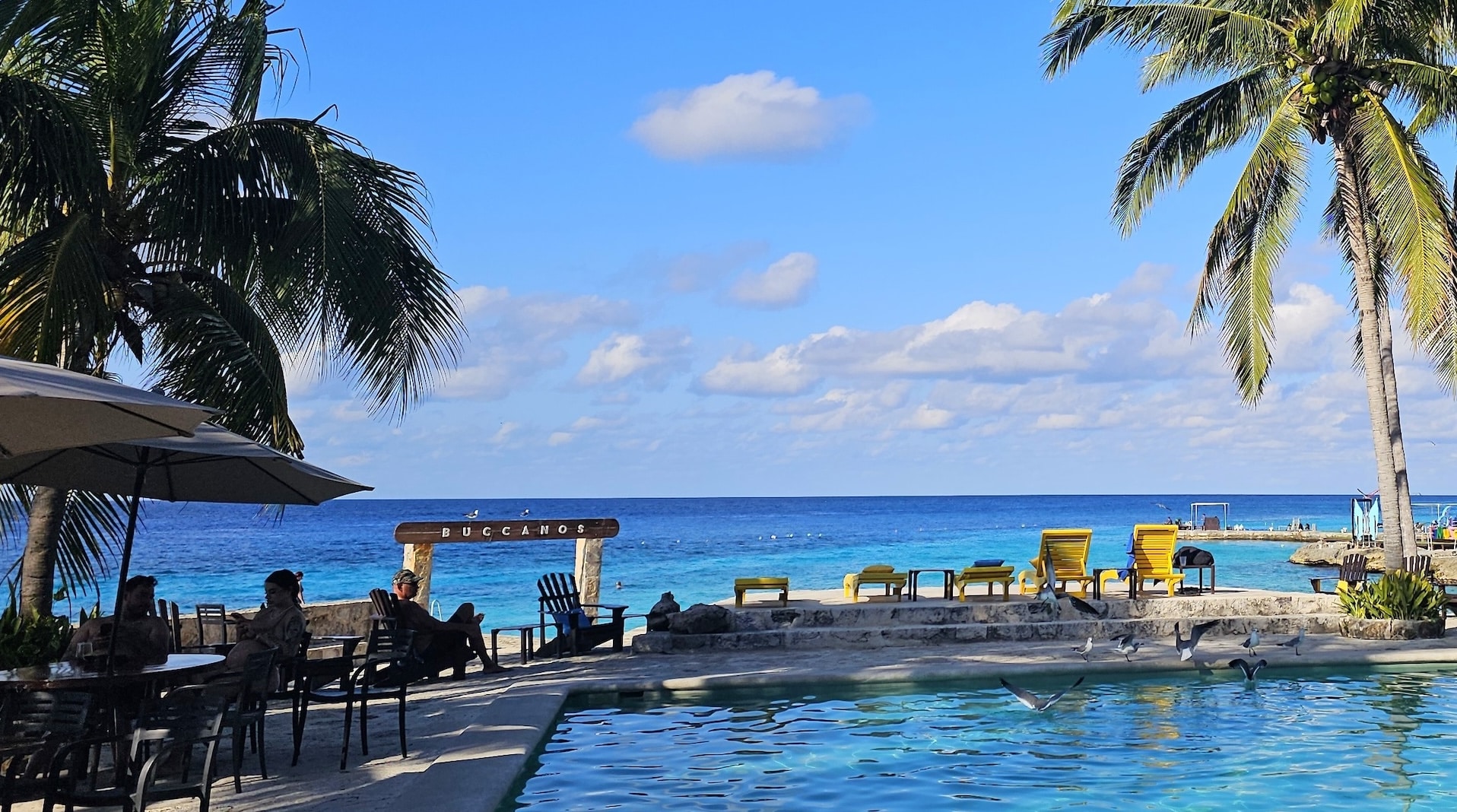 Peaceful Cozumel setting